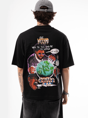 Camiseta boxy fit CHILL — streetwear hecho en Colombia