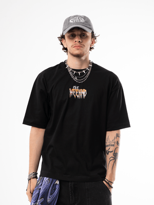 Camiseta boxy fit CHILL — streetwear hecho en Colombia
