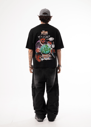 Camiseta boxy fit CHILL — streetwear hecho en Colombia