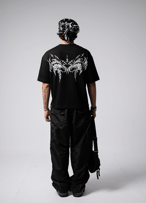 Camiseta boxy fit CHILL — streetwear hecho en Colombia