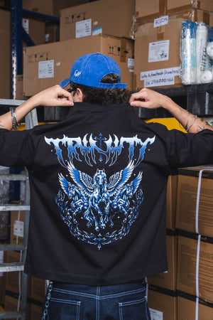 Camiseta oversize fit CHILL — streetwear hecho en Colombia