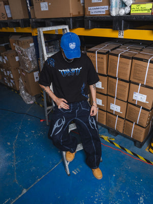 Camiseta oversize fit CHILL — streetwear hecho en Colombia
