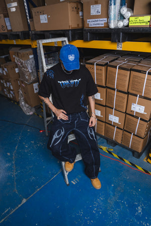 Camiseta oversize fit CHILL — streetwear hecho en Colombia