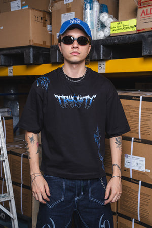 Camiseta oversize fit CHILL — streetwear hecho en Colombia