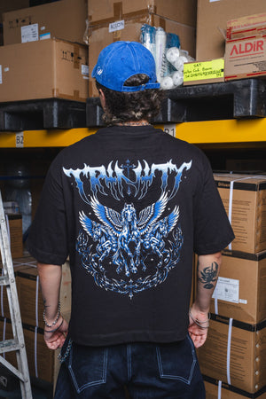 Camiseta oversize fit CHILL — streetwear hecho en Colombia
