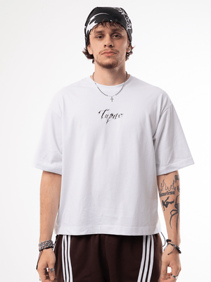 Camiseta boxy fit CHILL — streetwear hecho en Colombia