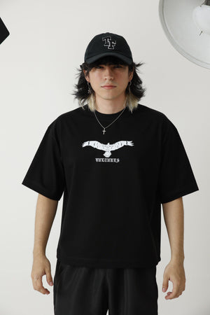 Camiseta boxy fit CHILL — streetwear hecho en Colombia