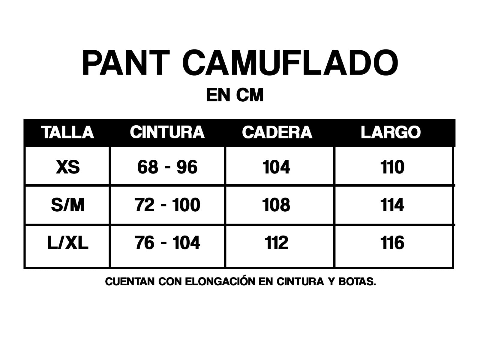 Pantalón Camuflado