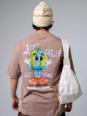 Camiseta oversize fit CHILL — streetwear hecho en Colombia