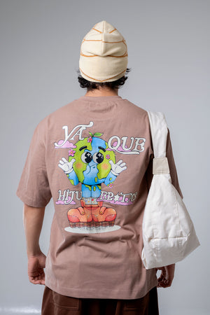 Camiseta oversize fit CHILL — streetwear hecho en Colombia