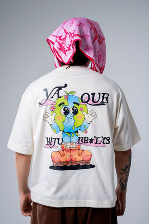 Camiseta boxy fit CHILL — streetwear hecho en Colombia