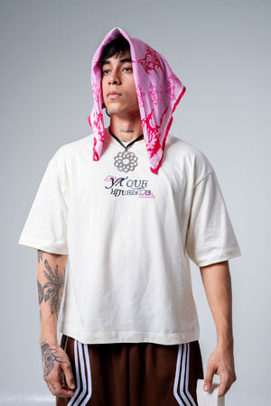 Camiseta boxy fit CHILL — streetwear hecho en Colombia
