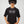 Camiseta Crimson Eyes CHILL oversize negra — algodón peruano 250gr con bestia tribal gris y ojos carmesí en serigrafía de espalda a manga, streetwear hecho en Colombia (