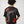Camiseta Scolopendra CHILL oversize negra — algodón peruano 250gr con ciempiés y spider lilies rojas en serigrafía en espalda y pecho, streetwear hecho en Colombia